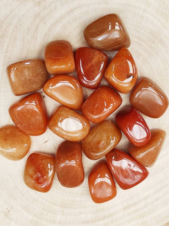 Orange Aventurine Tumbles Orange Aventurine Tumbles