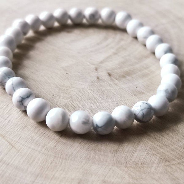 Bracelet en Howlite