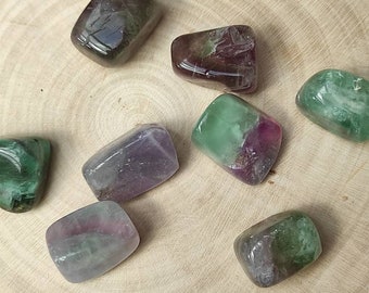 rolled stone: fluorite