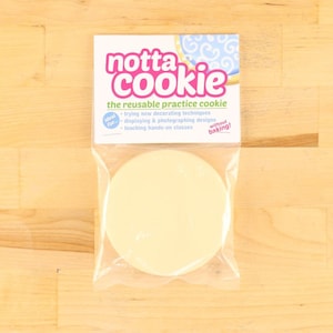 Notta Wiederverwendbarer Übungskeks | Cookie-Dekorationswerkzeug | Airbrushing | Zuckerguss | Essbare Marker | Konfekt Couture |