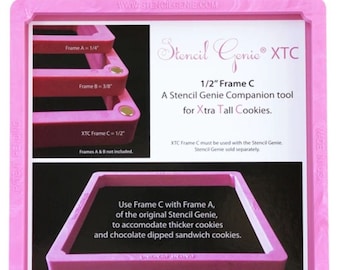 Stencil Genie XTC  | Cookie Decorating Tool | Airbrushing | Royal Icing | Edible Markers | Confection Couture |