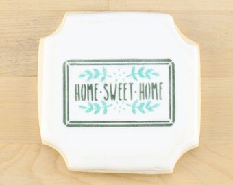 Welcome Mat Cookie Stencil | Housewarming Cookie Stencil | Arts & Crafts Stencil | DIY Stencil | Unique Find | Confection Couture |