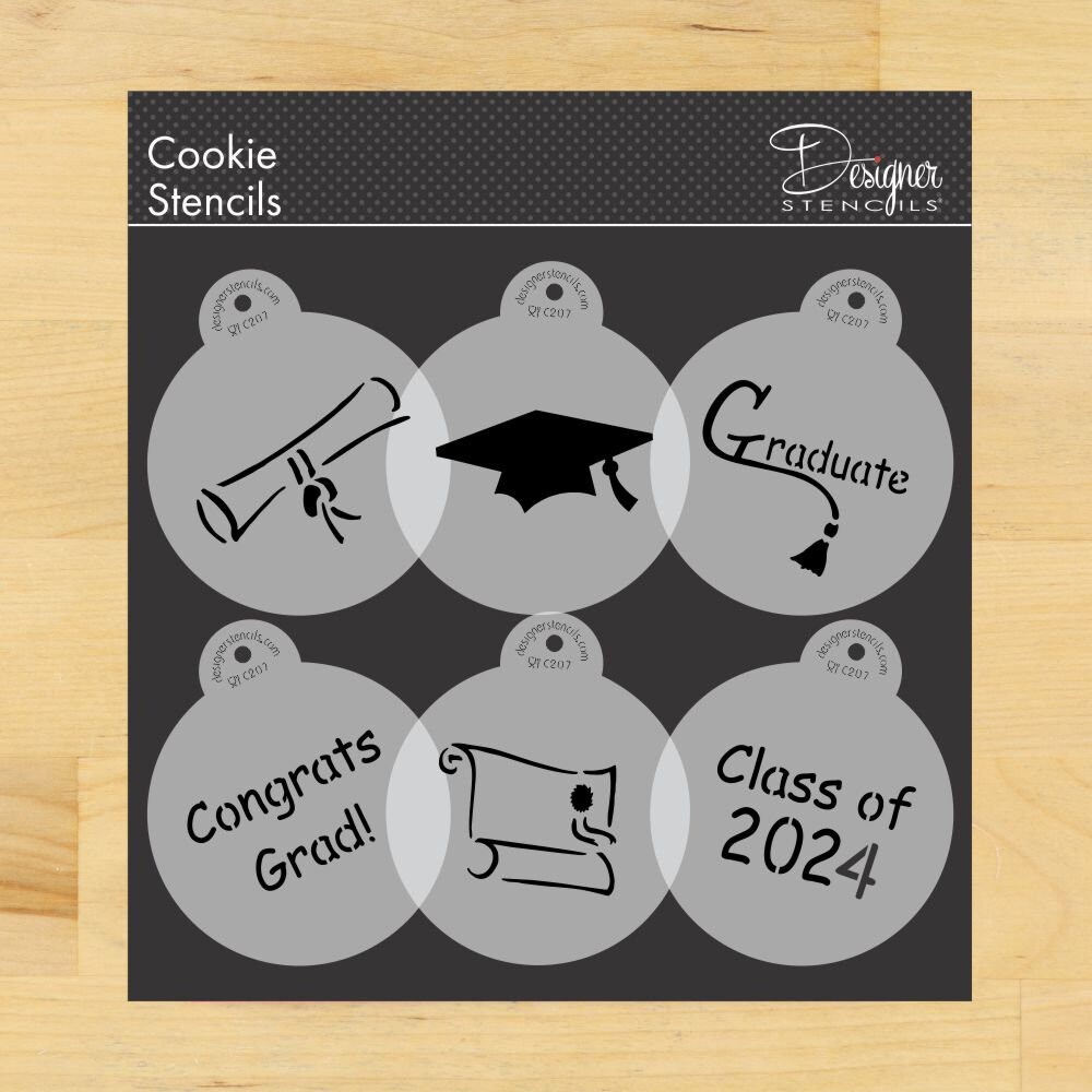 Graduate Round Cookie Stencil Set by Designer Stencils Class of Cookie Stencil Congrats Grads Cookie Stencil Grad Party Stencil - Etsy graduate-round-cookie-stencil-set-by-designer-stencils-class-of-cookie-stencil-congrats-grads-cookie-stencil-grad-party-stencil-etsy