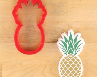 Pineapple Cookie Cutter | Pineapple Shaped Cookie Cutter | Aloha Cookies | Pineapple Shaped Cookies | Tropical Cookie Cutters