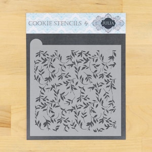 Bride Prettier Plaques Background Cookie Stencil | Julia Usher Cookie Stencil | Cake Stencil | Bread Stencil | Confection Couture |