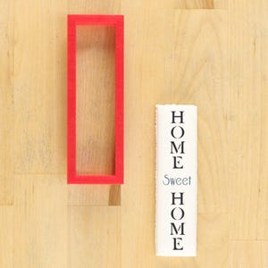 Willkommen zu Hause Cookie Stick Schablonen | Housewarming Cookie Schablonen | New Home Cookies | Bewegliche Cookie Schablonen
