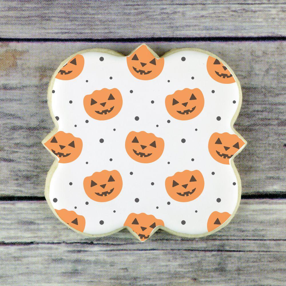 Jack-o-lantern 2 Overlay Cookie Stencil Confection Couture | Etsy