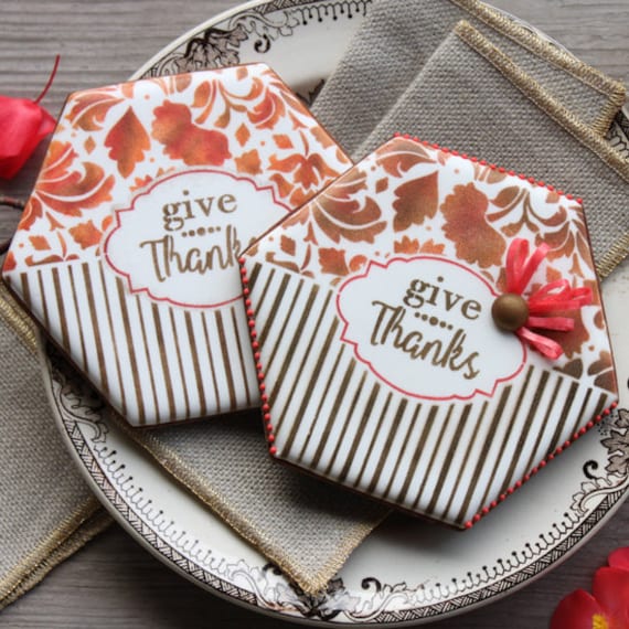 Cookie Stencils by Julia Usher Congratulations Prettier Plaques 5 Stencil Set