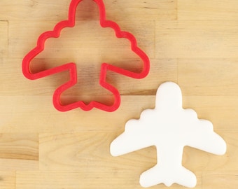 Airplane Cookie Cutter | Airplane Birthday Cookie Cutter | Aviation Cookie Cutter | Jet Cookie Cutter