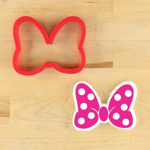 Large Bow Cookie Cutter | Bow Shaped Cookie Cutter | Mouse Bow Cookie Cutter | Birthday Cookie Cutter | Popular Cookie Cutters