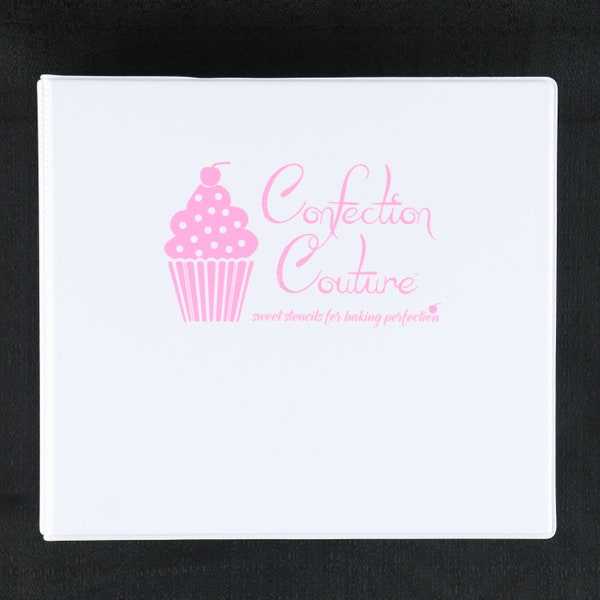 Cookie Stencil Album | Cookie Stencil Organizer | Cookie Stencil Keeper | Confection Couture |