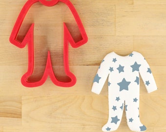 Baby Strampelanzug Cookie Cutter | 3D Gedruckt | Babyparty | Konfekt Couture |