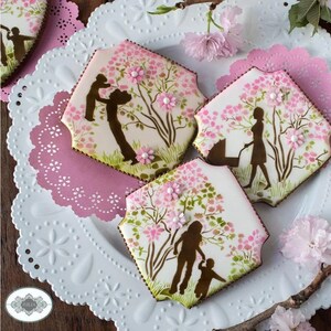 A Mother's Love Cookie Stencil Cookie Stencil by Julia Usher image 5