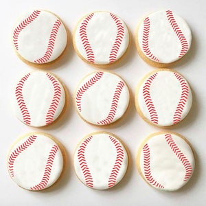 Baseball Cookie Stencil | Sports Cookie Stencil | Baseball Cake Stencil | Baseball Arts & Crafts Stencil | Confection Couture |