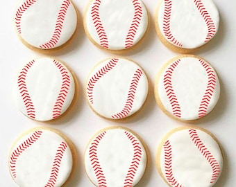 Baseball Cookie Stencil | Sports Cookie Stencil | Baseball Cake Stencil | Baseball Arts & Crafts Stencil | Confection Couture |