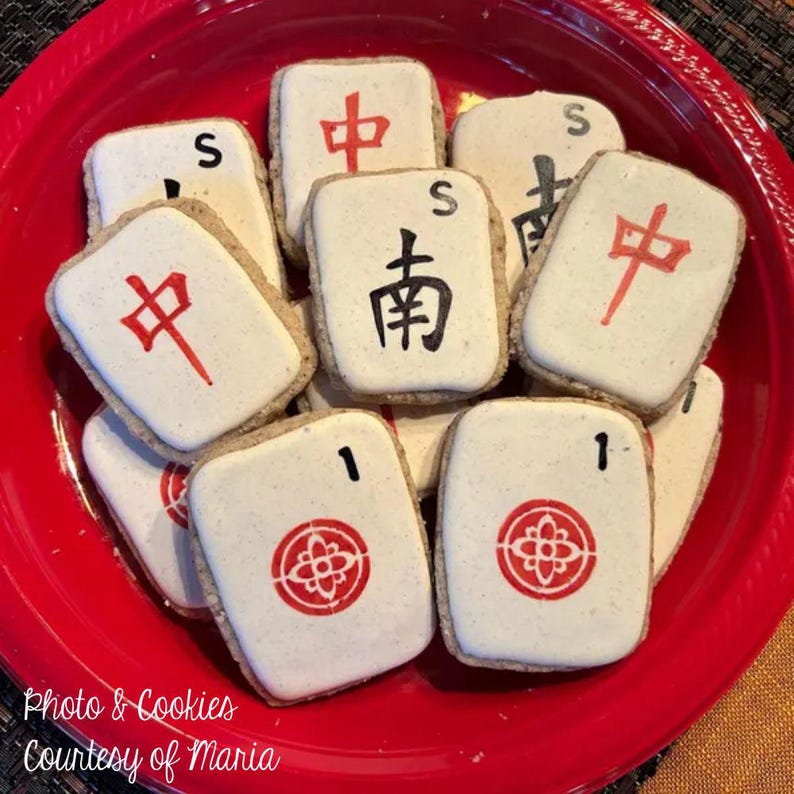 Mahjong Tiles Cookie Stencil Set | Confection Couture | image 8