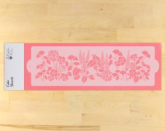 Woodland Path Cake Side Stencil | Cake Stencil | Bread Stencil | Cookie Cutter | Arts & Crafts Stencil | DIY Stencil | Confection Couture |
