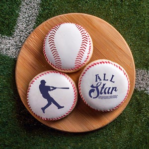 Baseball Cookie Stencil Bundles | Sports Cookie Stencil | Baseball Player Silhouette Stencil | Arts & Crafts Stencil | Confection Couture |