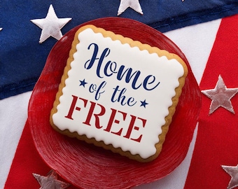Plantillas para galletas gratis / Plantillas para galletas del 4 de julio / Plantillas para galletas del Día de los Caídos y de los Veteranos / Plantillas de diseño