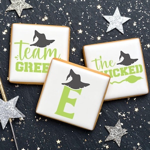 Team Green Cookie Stencil Set  | Halloween Cookie Stencil | Movie Cookie Stencil | Arts & Crafts Stencil | Confection Couture |