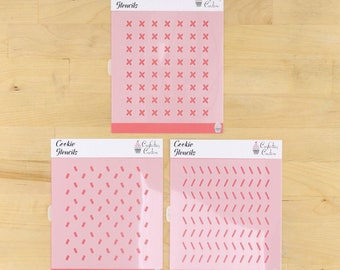 Confetti Sprinkle Stencil Set | DIY Sprinkles for Cakes, Cupcakes