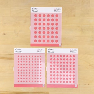 Dots Sprinkle Stencil Set | Make Your Own Sprinkles | DIY Sprinkles | Cupcake | Cake | Birthday | Valentine&#39;s | Party | Confection Couture |