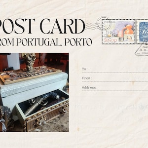 ゴシック ビクトリア朝の吸血鬼のポストカード。当社の Etsy ストアで販売されている、物理的な吸血鬼キットに基づいた、ハイコンセプトのリアルな写真が満載です。