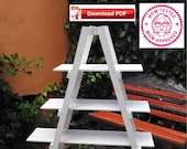 Plant Ladder Plan Plant Stand Plan Ladder Plan Wood Plant Stand Plan Wood Plant Ladder Plan ladder decor plan wood plan pdf plan pdf pattern