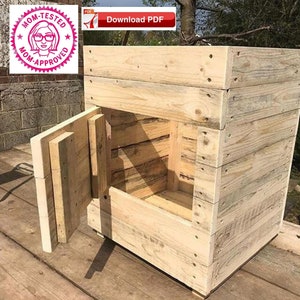 Potato Planter Box Plan Planter Box Plan Pdf Plan Garden Box Etsy