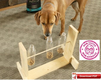 dog treat  holder plan/treat dispenser plan/pet treat dispenser plan/dog treat holder plan/animal treat holder plan/pdf plan/wood project