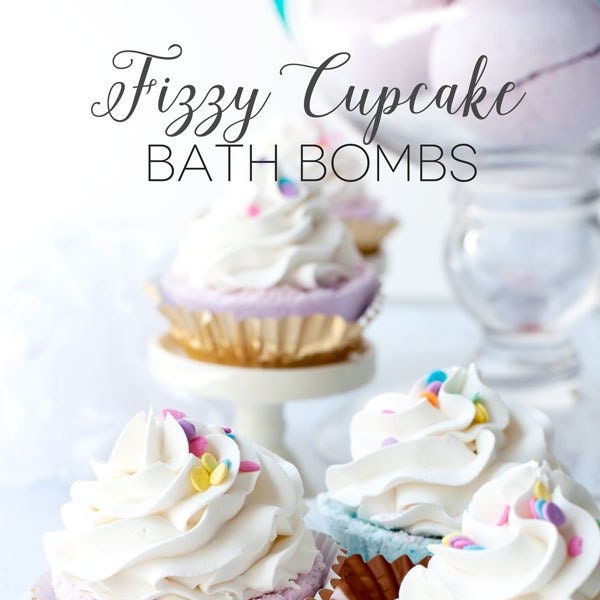 Cómo hacer una bomba de baño con cupcakes/Bomba de baño casera/Receta de bomba de baño/Instrucciones de bomba de baño/Receta de bomba de baño con cupcakes/PDF casero/PDF de bomba de baño/PDF de bomba de baño