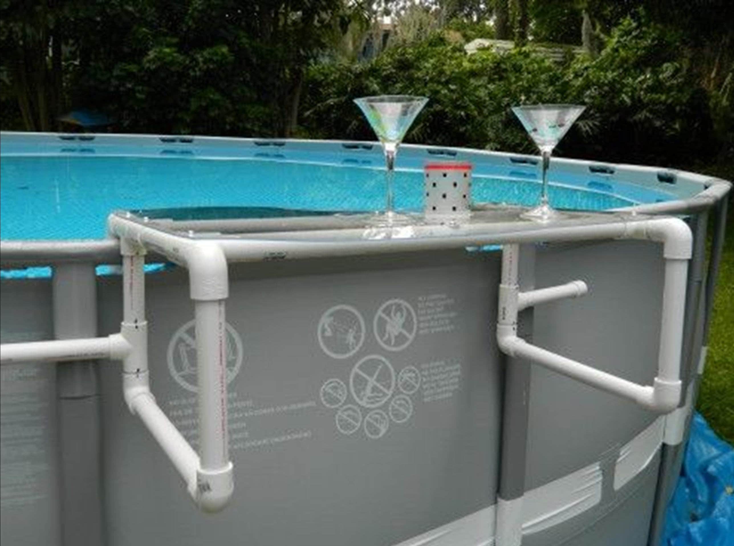 Pool Drink Ledge Plan/pool Bar Plan/pool