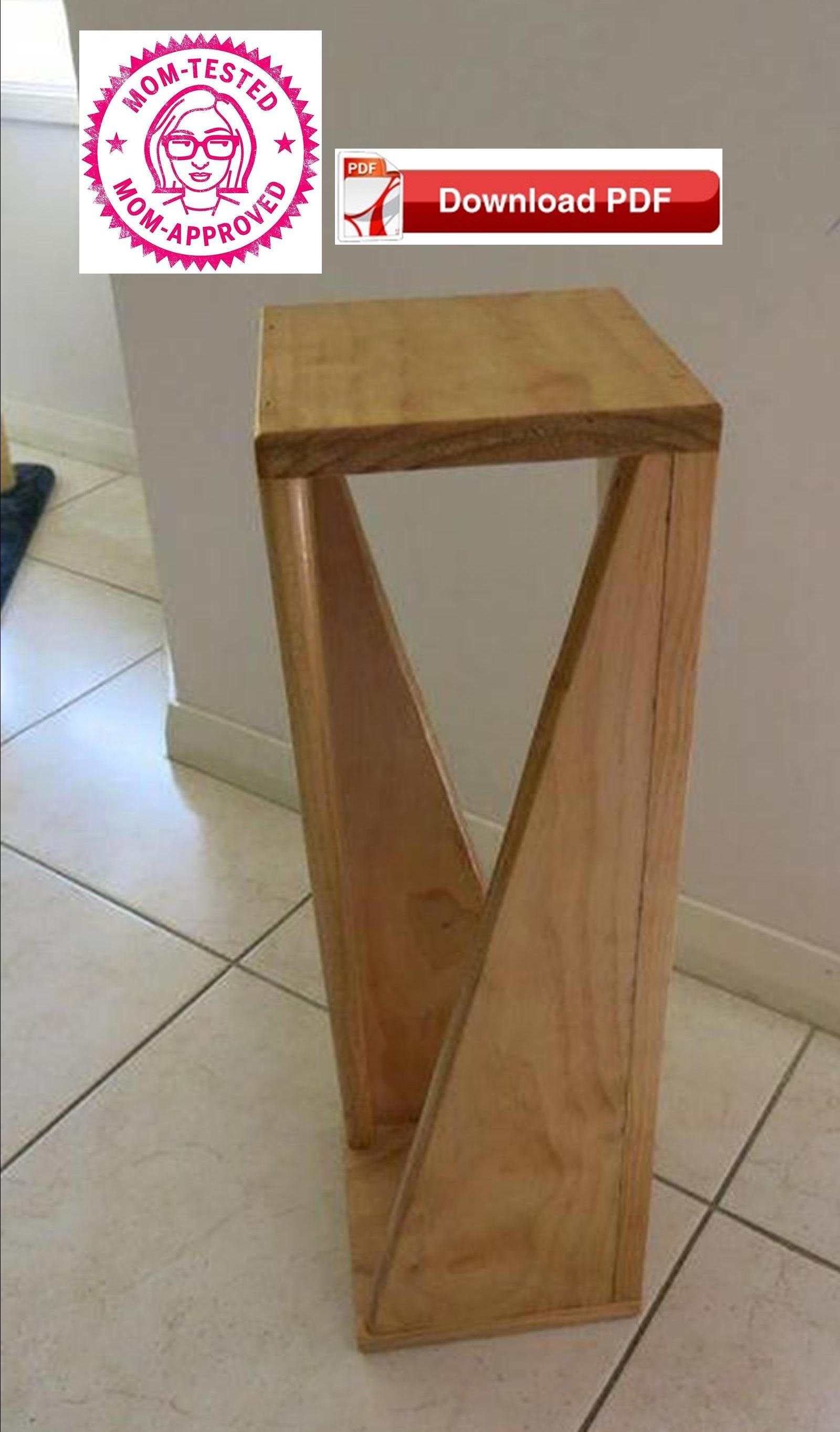 end table plan/sofa table end plan/lamp table plan/coffee stand/remote table plan/reading table plan/wood table plan/pdf pattern/pdf /lamp