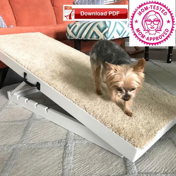 Pet Ramp Plan/Dog Ramp Plan/Animal Ramp Plan/Cat Ramp Plan/wood Plan/WoodCraft Plan/diy project/pdf plan/bed ramp plan/furniture ramp plan