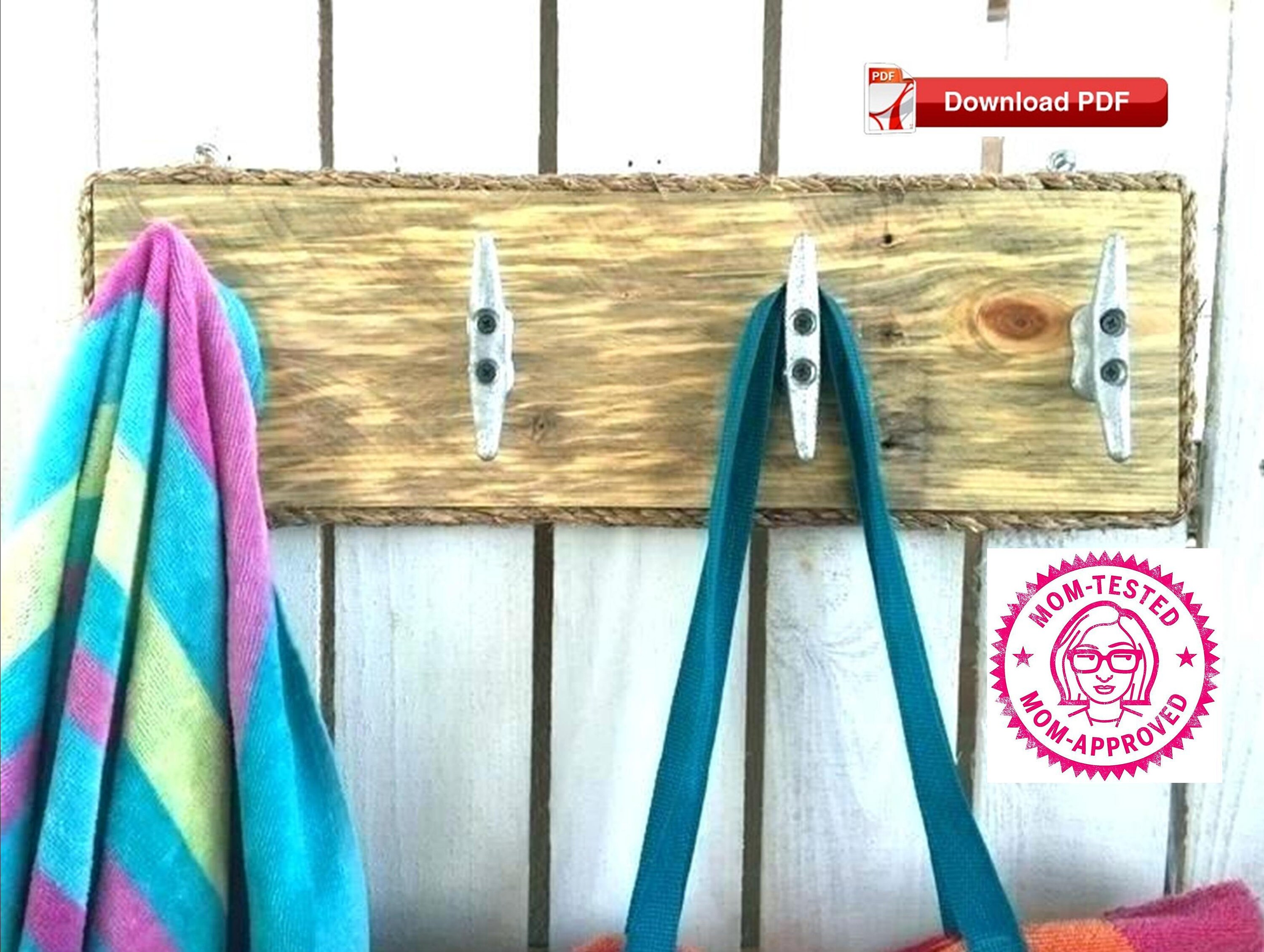 Pool Towel Rack Plan/beach Towel Rack Plan/pool Towel Holder Etsy