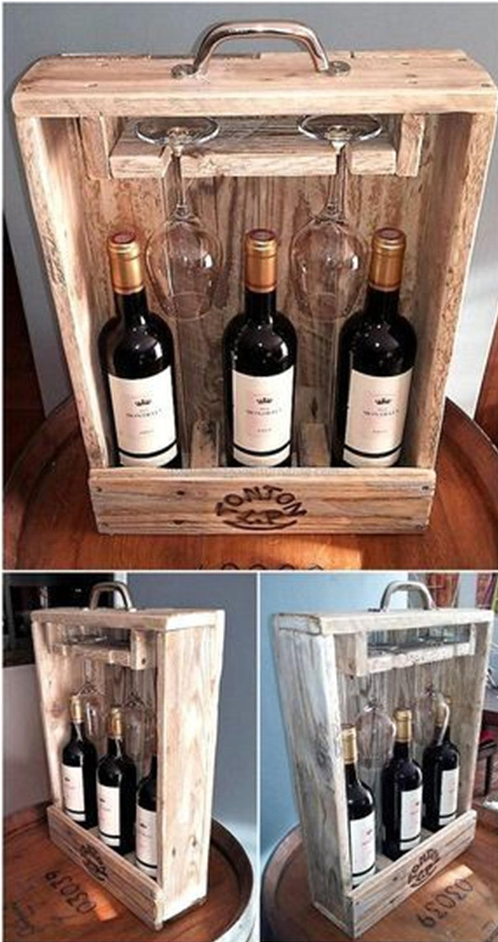 Wine Carrier Plan/wine Rack Plan/wine Rack Pdf/tote Plan/carrier Plan ...