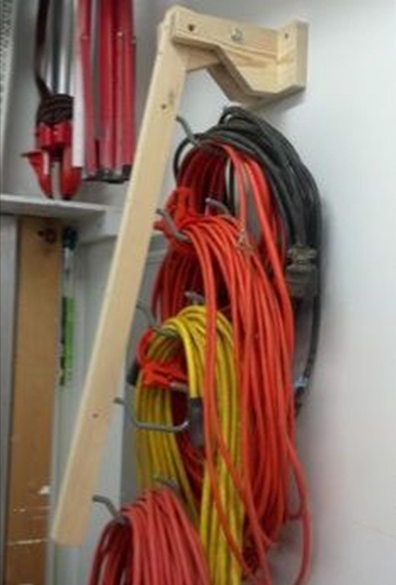 Electric Cord Holder Plan/garage organizer plan/electrical Etsy