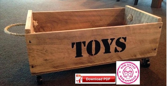 Plano de vagón de juguete/Plano de vagón de madera/Plano de vagón/Plano de  caja de juguetes/Plano de almacenamiento de juguetes/Plano de vagón de