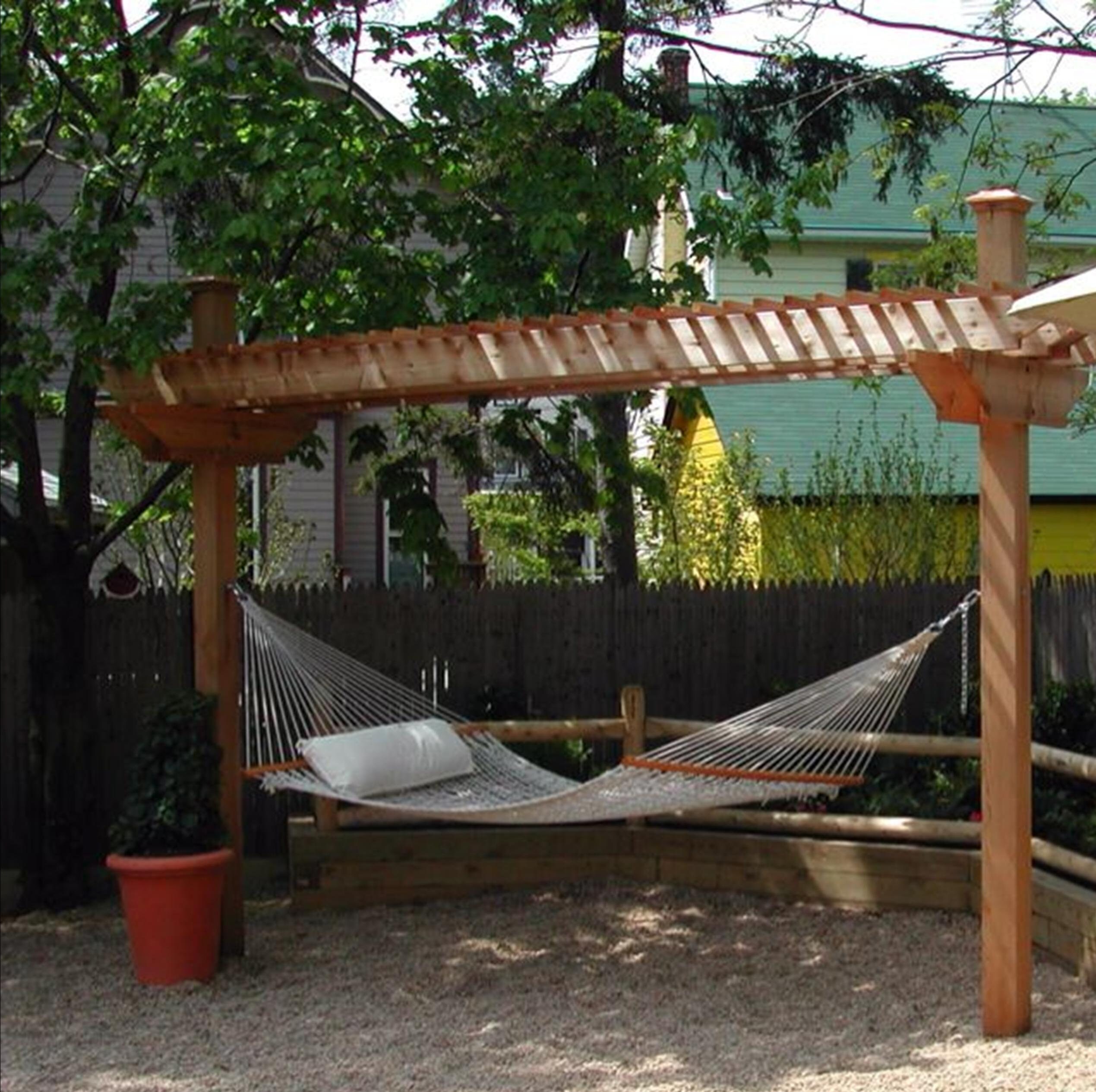 Hammock Arbor Plan hammock Trellis Plan swing Arbor Plan outdoor