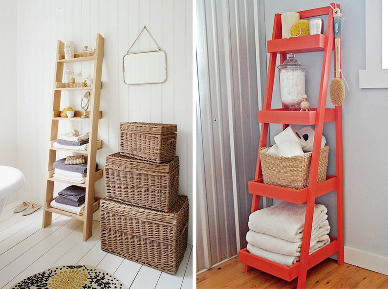 Leaning Ladder Plan /PDF Plan/ Towel Holder Plan/bath Towel Etsy