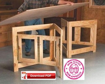 Table Base plan/Folding Craft Table Base Plan/Play Table Base Plan/Craft Table Base Plan/Wood PDF/pdf plan/DIY Plan/craft table plan/folding