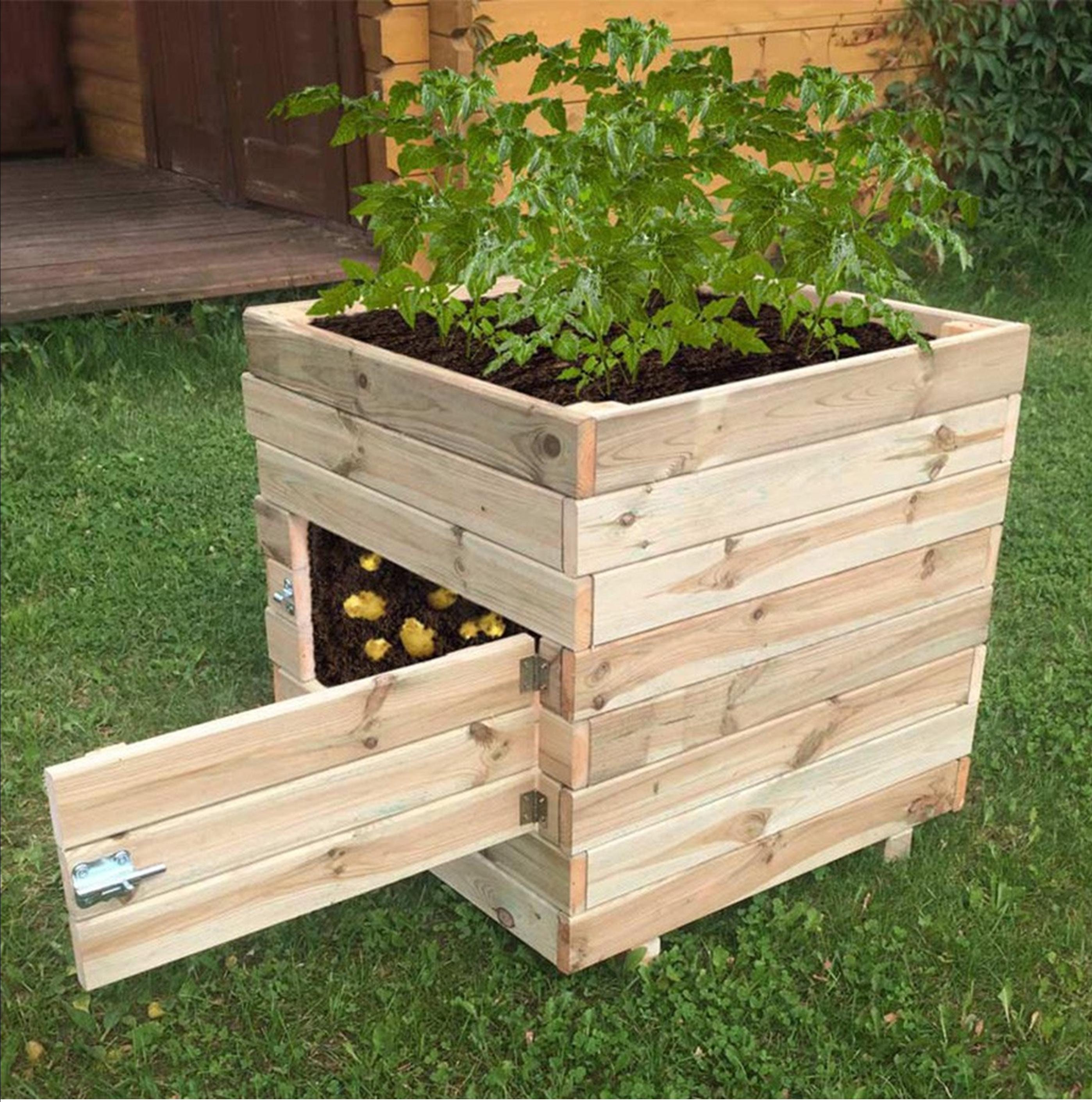 Potato Planter Plan/planter Plan/pdf Plan/garden Box Etsy