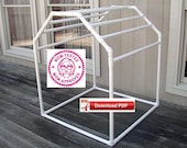 Pool towel rack plan/beach towel holder plan/PVC plan/Towel holder plan/towel rack plan/PDF pattern/RV towel rack plan/pool deck rack plan