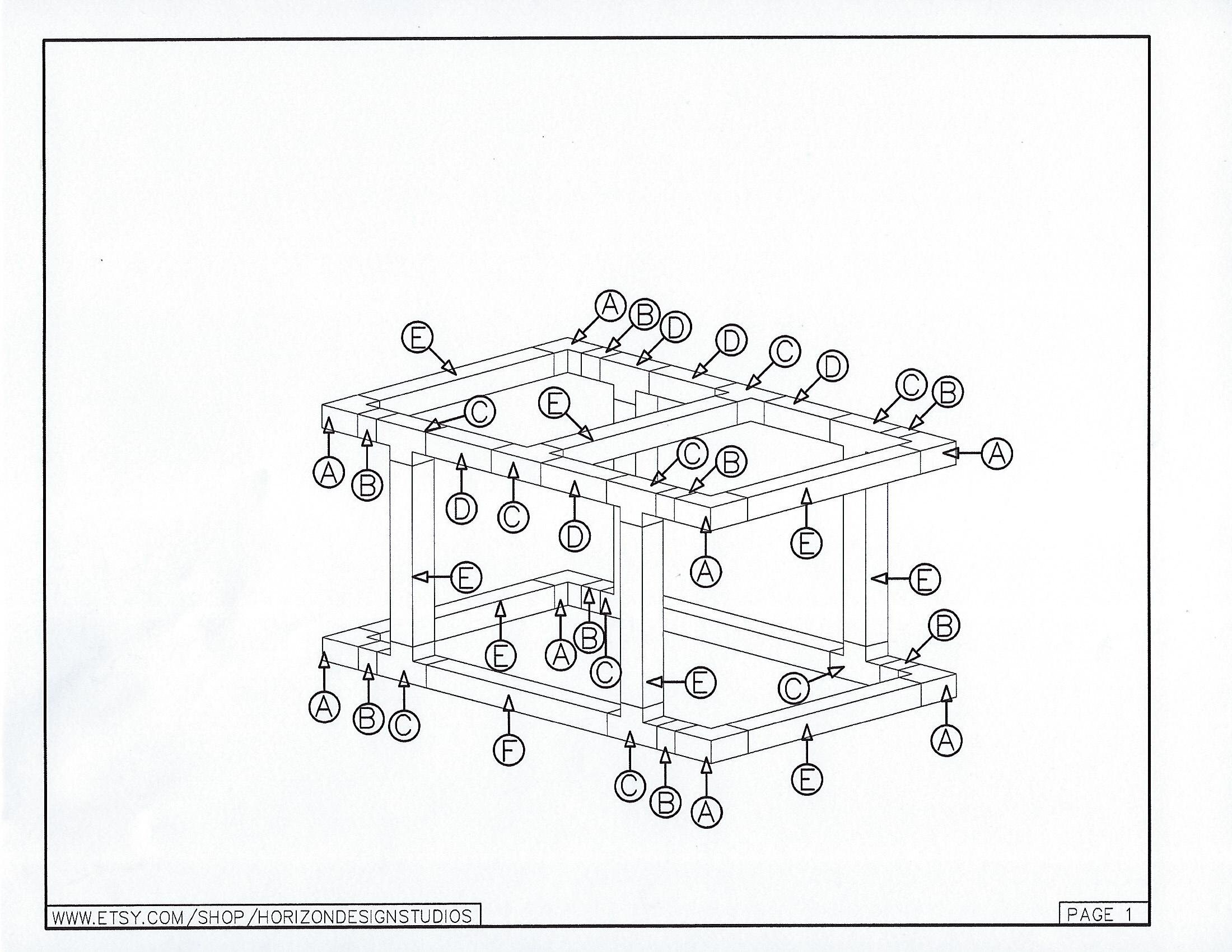 Sand Table Plan/water Table Plan/sensory Table Plan/play Etsy