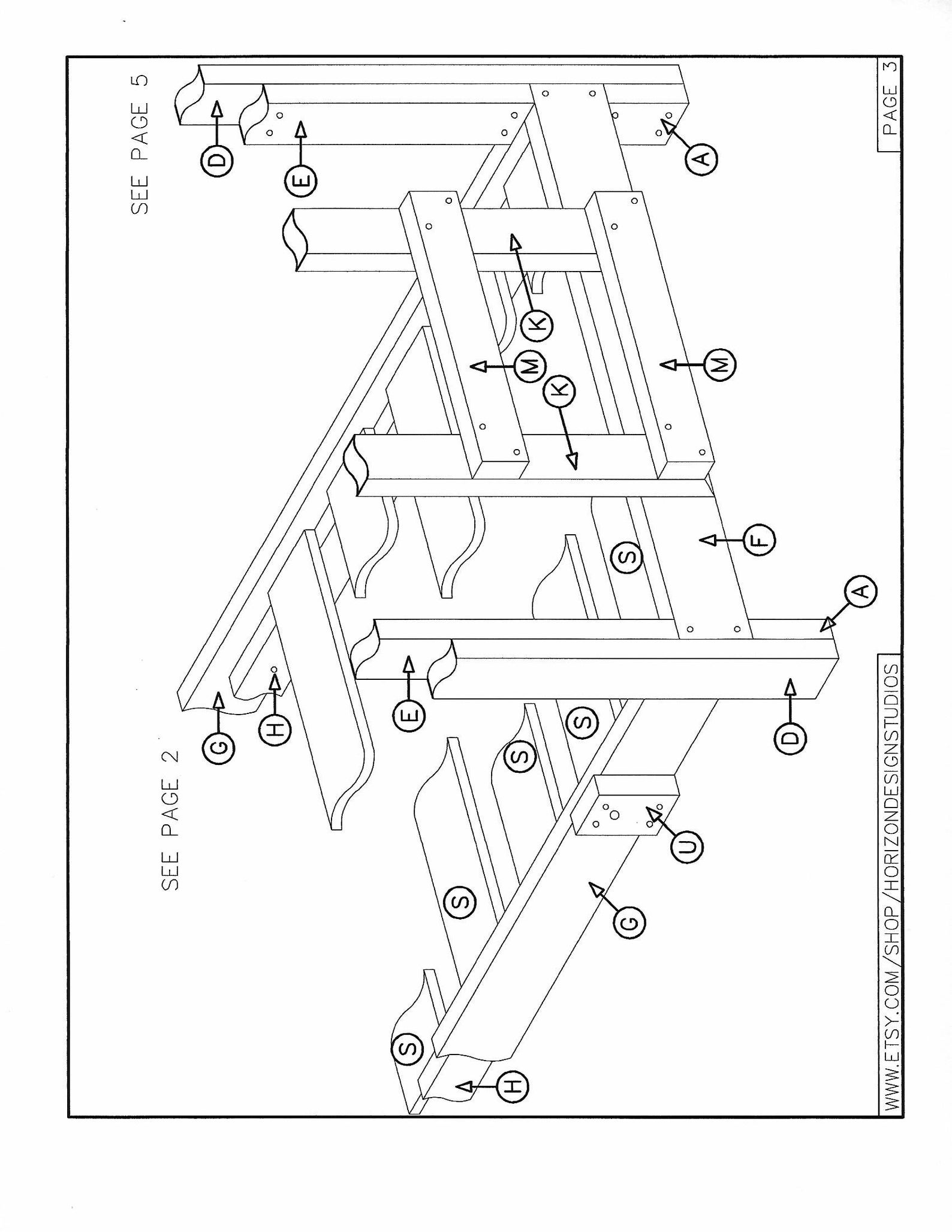 Bunk Bed Plan/loft Bed Plan/tractor Bed Plan/bed Plan/twin Bed Plan