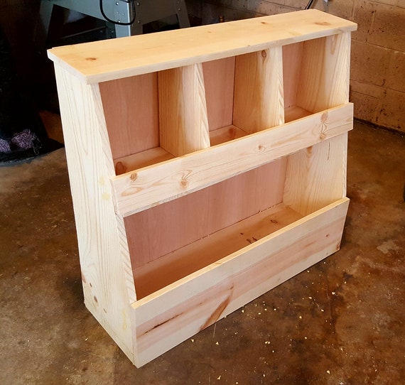 Wood Storage Bins - Play with a Purpose
