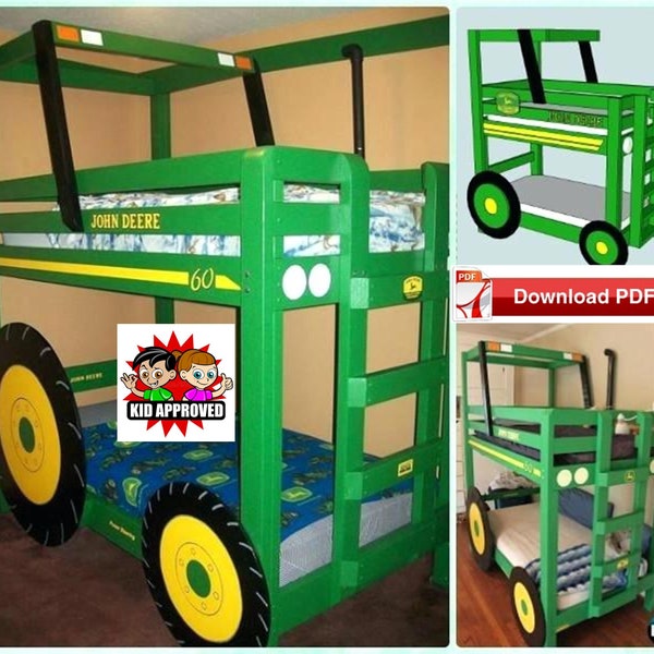 Wood Toddler Bed Plan Etsy