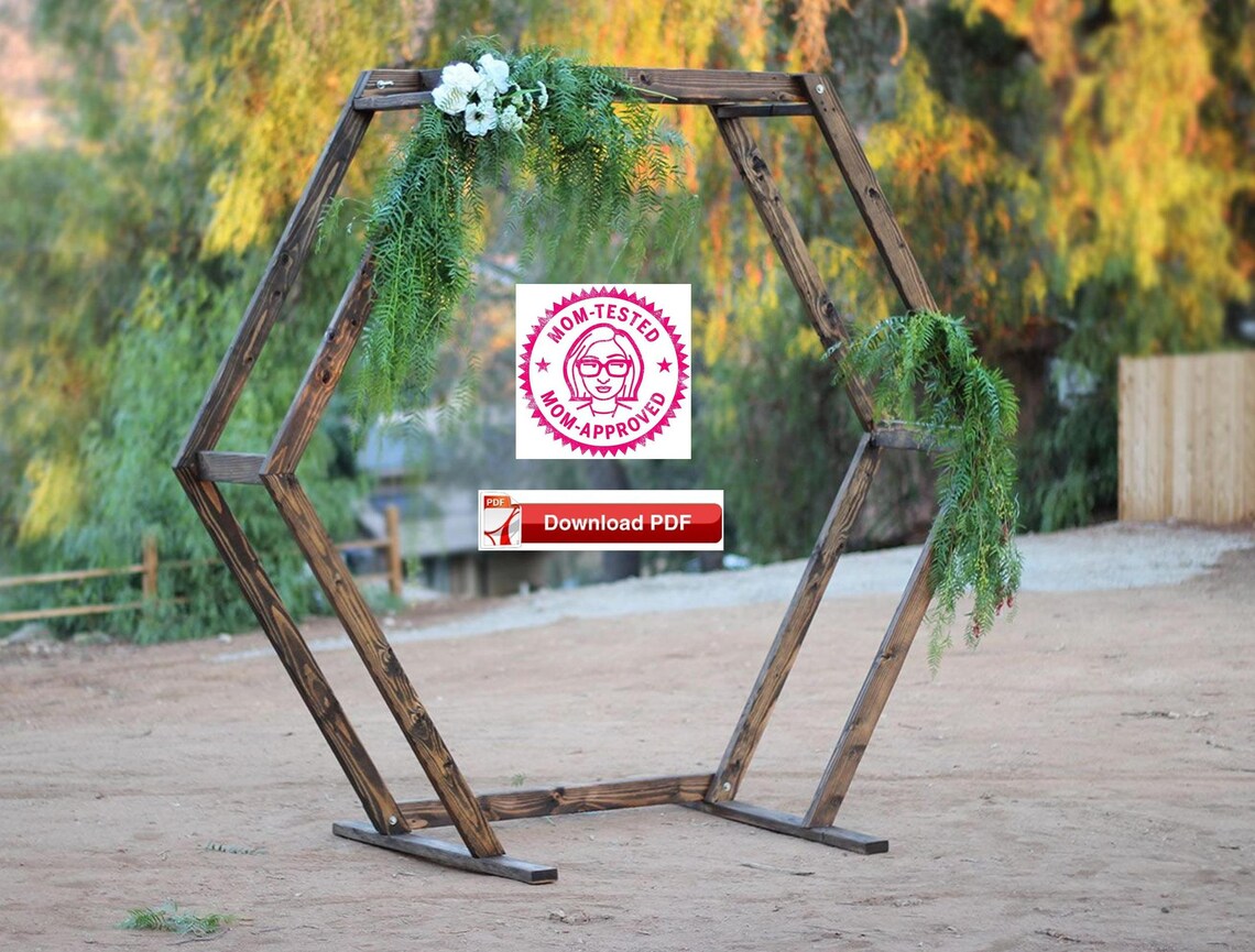 Wedding Arbor Plan/wedding Trellis Plan/wood Arbor Plan/wood | Etsy