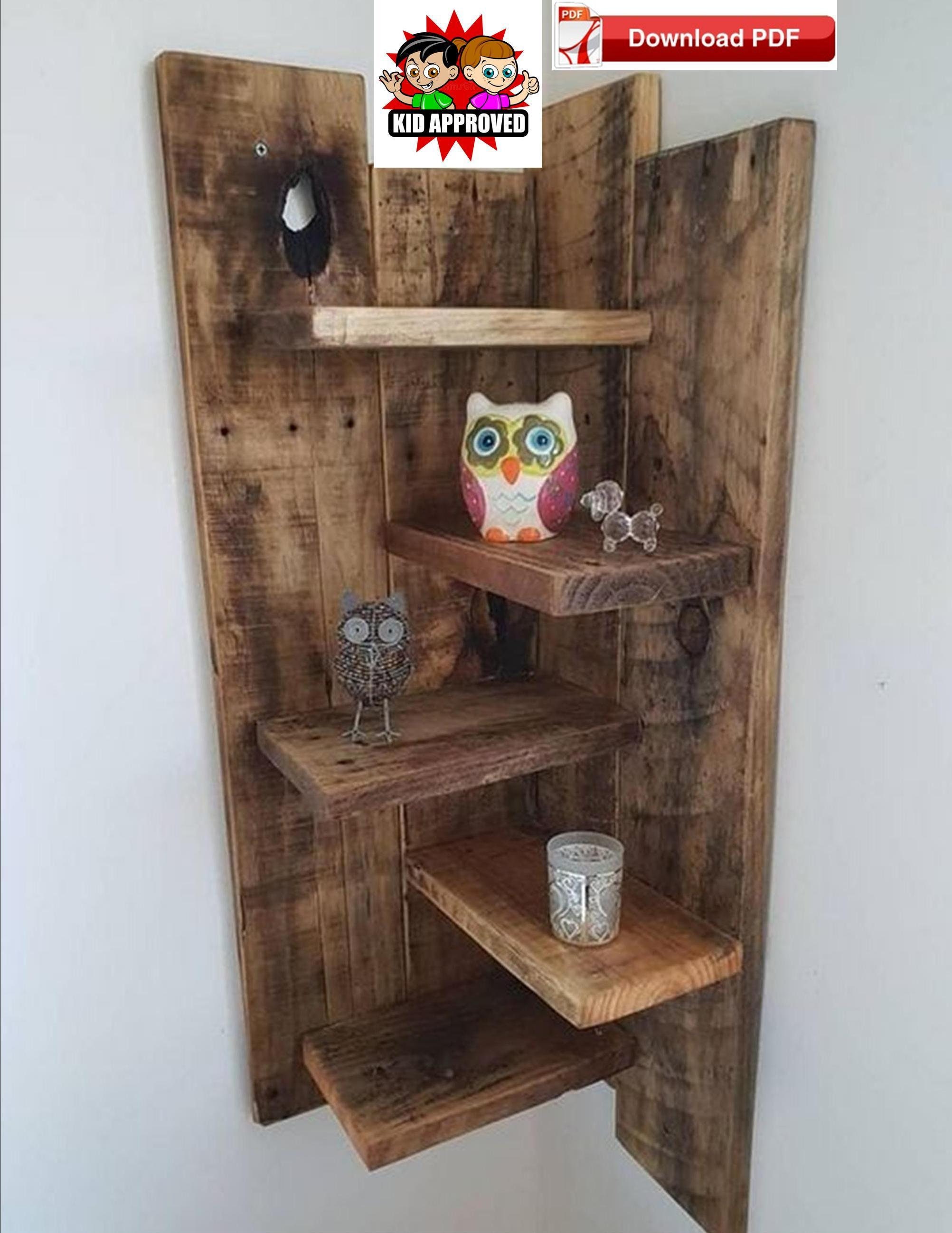 Pallet Wood Over-the-Sink Window Shelf (Kitchen Update 5)