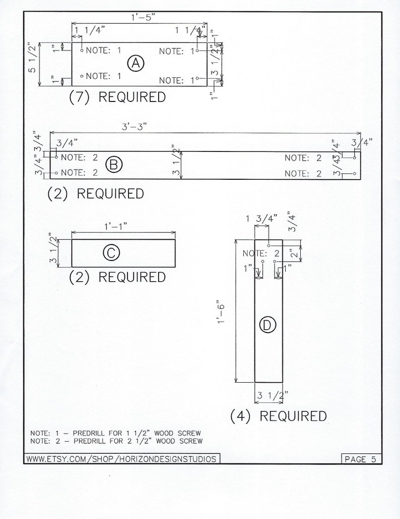 Bench Seat Plan/wood Bench Plan/toddler Wood Bench Plan/bench Etsy